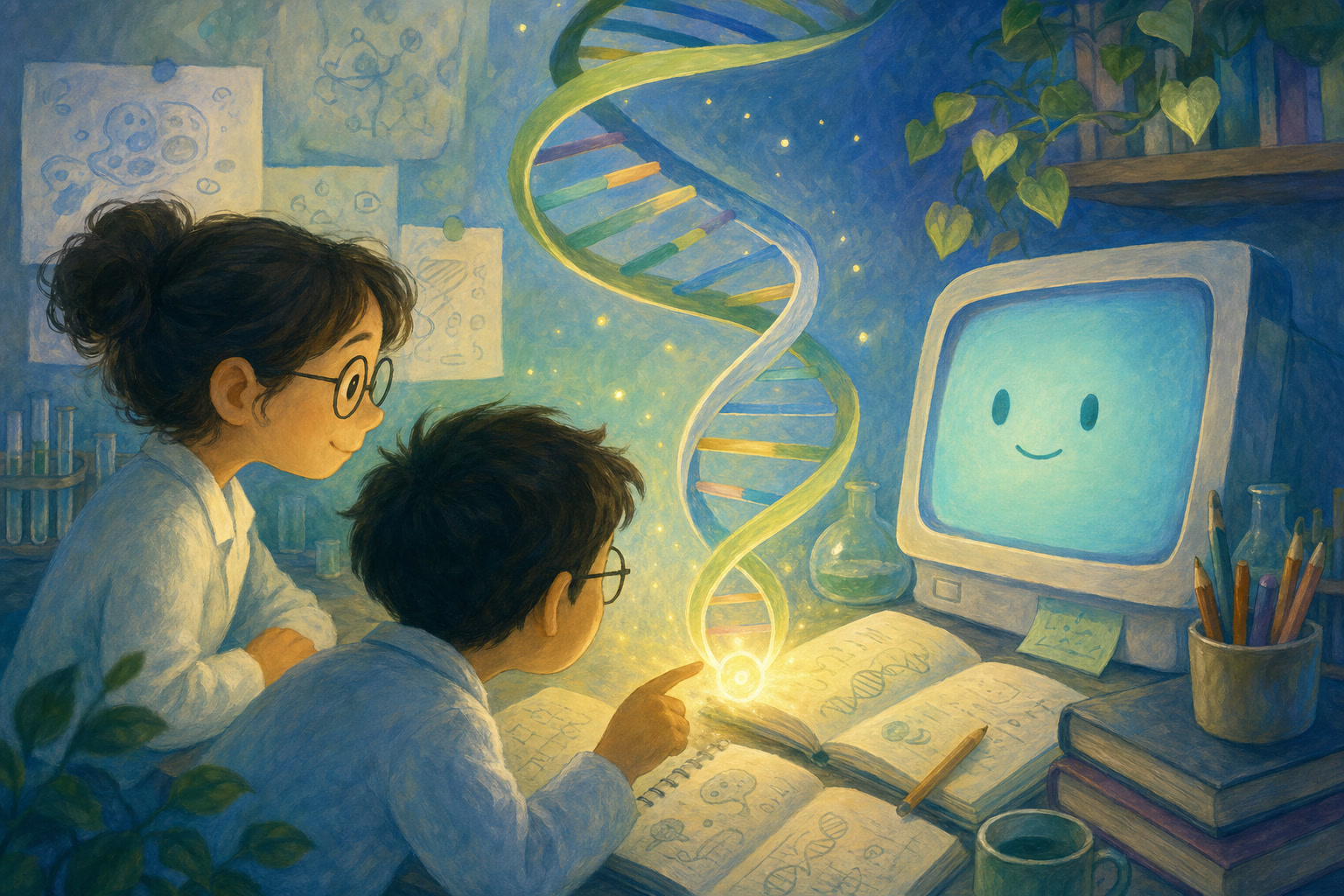 Researchers use artificial intelligence to study a DNA sequence that helps turn genes on.